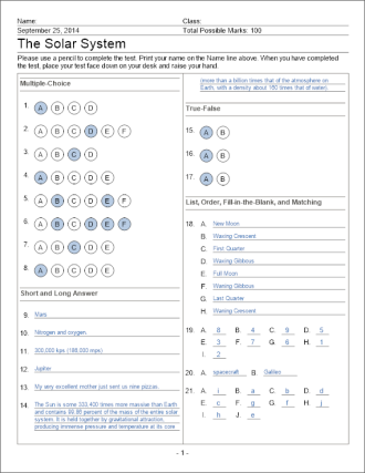 Free past year exam papers for primary school